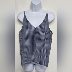 BP Striped Spaghetti Straps Top Silky Smooth Flowy Cami M